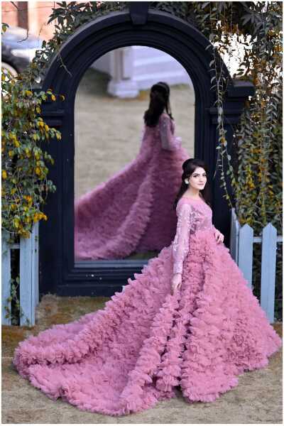 Pink Ruffle dress
