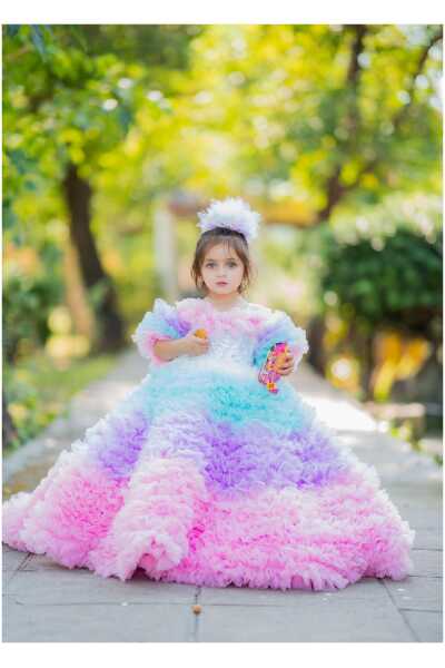 New Stylish colorful Baby Frock