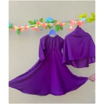 Plum Abaya Set