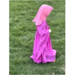 lilac shades pearl abaya - Image 3