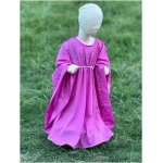 lilac shades pearl abaya - Image 4