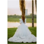 White Bridal Dress - Image 9