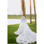 White Bridal Dress - Image 8