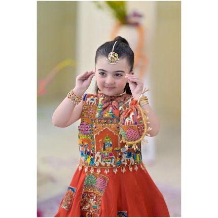 Rang e Mahal in orange