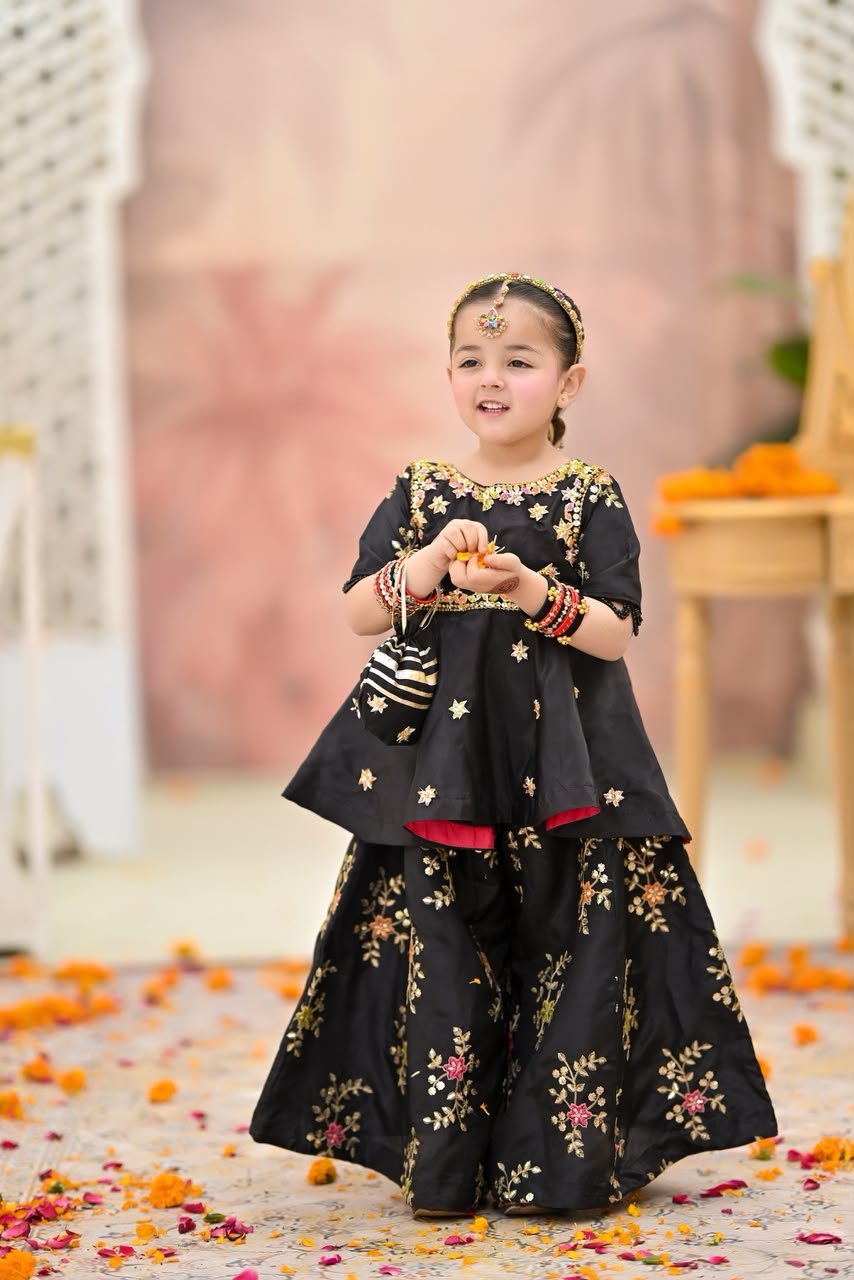 Black Silk Phoolkari
