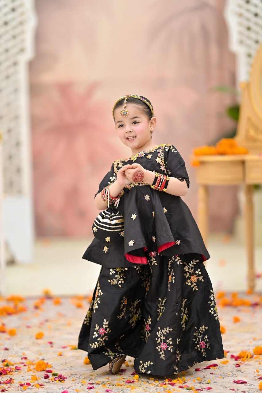 Black Silk Phoolkari