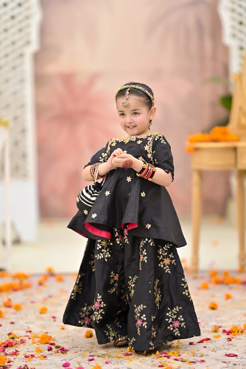 Black Silk Phoolkari