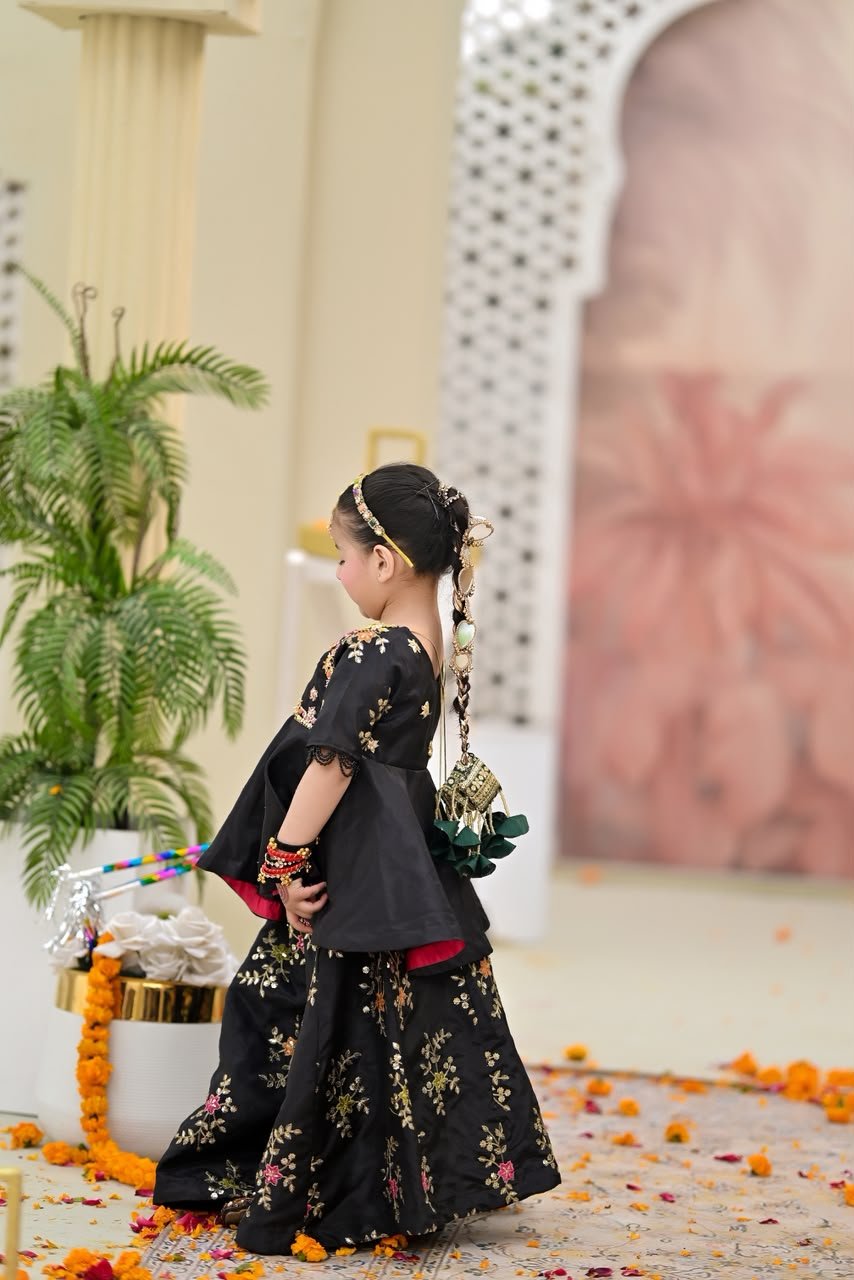 Black Silk Phoolkari