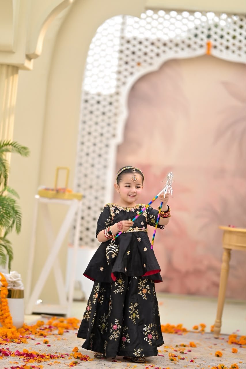 Black Silk Phoolkari