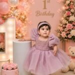 Rosy Princess Tulle Dress