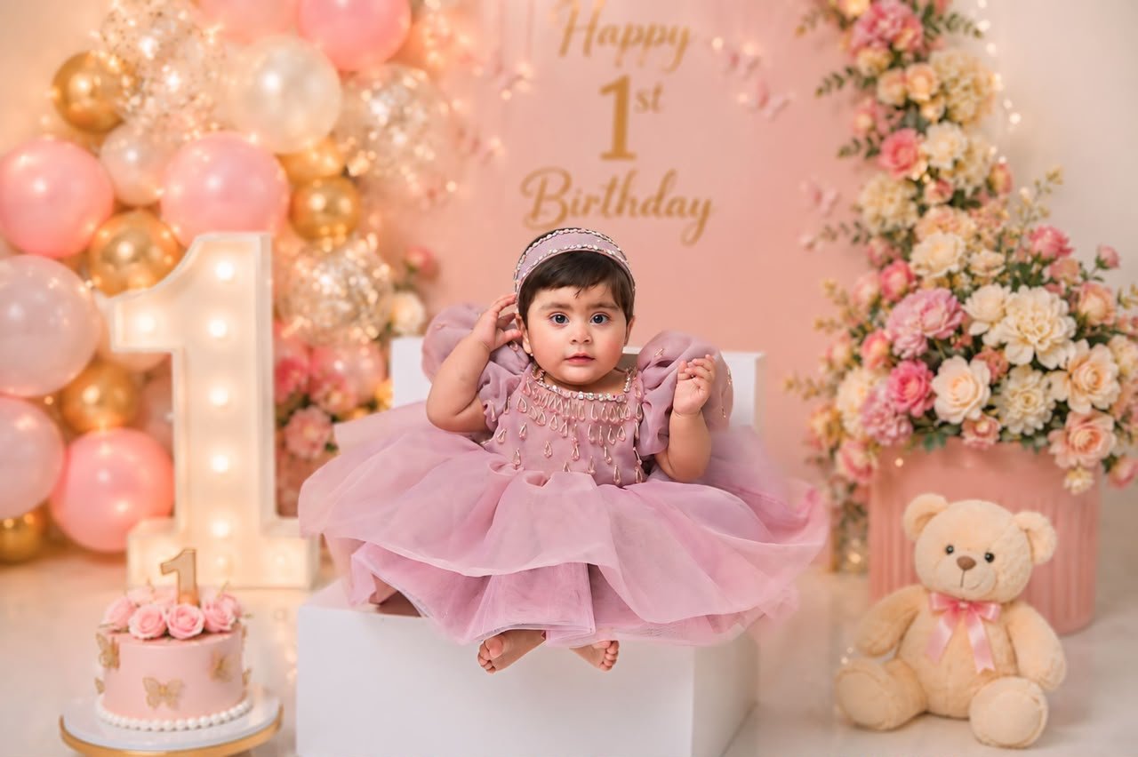 Rosy Princess Tulle Dress