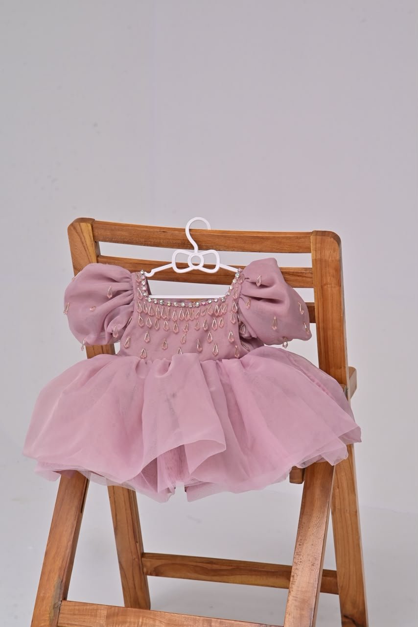 Rosy Princess Tulle Dress