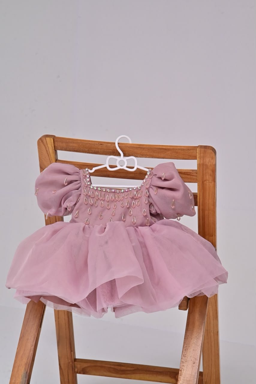 Rosy Princess Tulle Dress