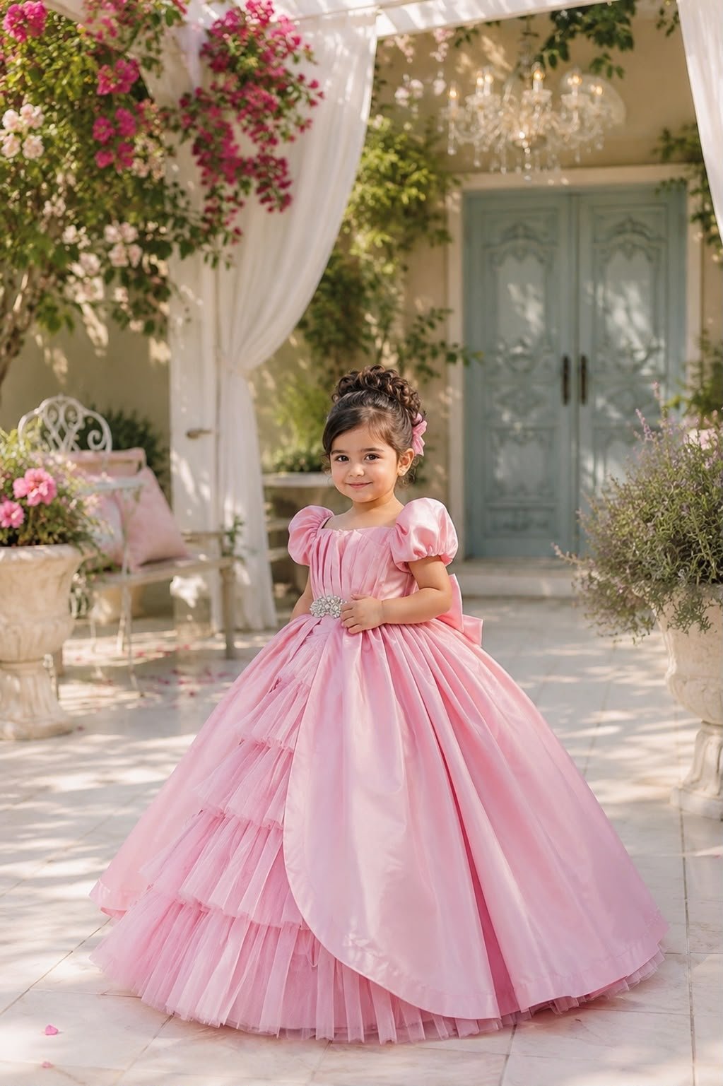 Ruffle Of Grace in Pink
