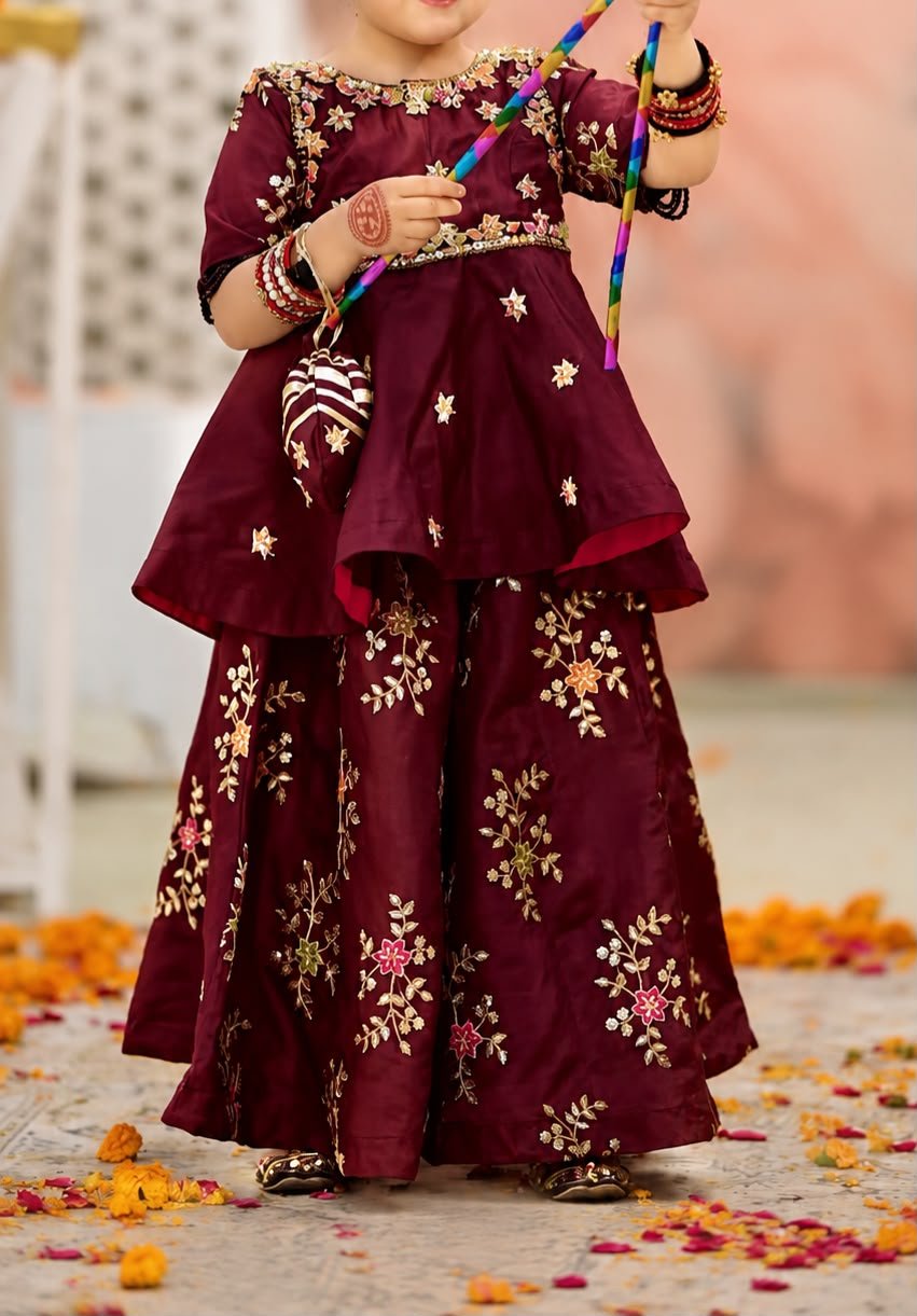 Maroon Phoolkari