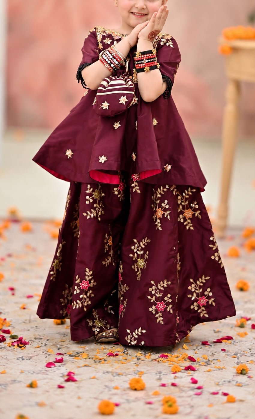 Maroon Phoolkari