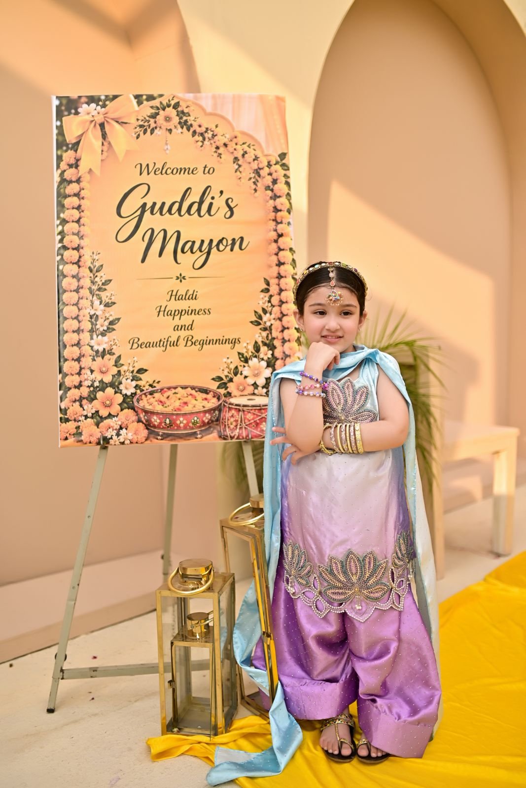 Gull E Neelofar Purple Shade