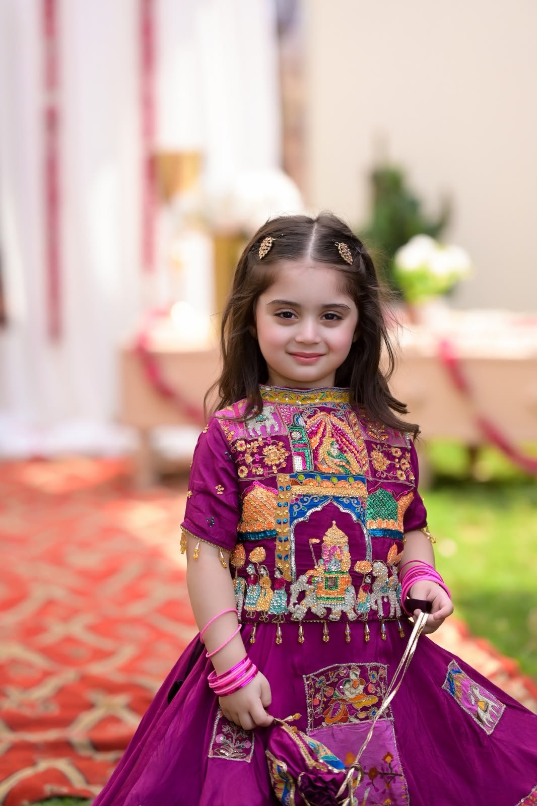Rang Mehal in Purple