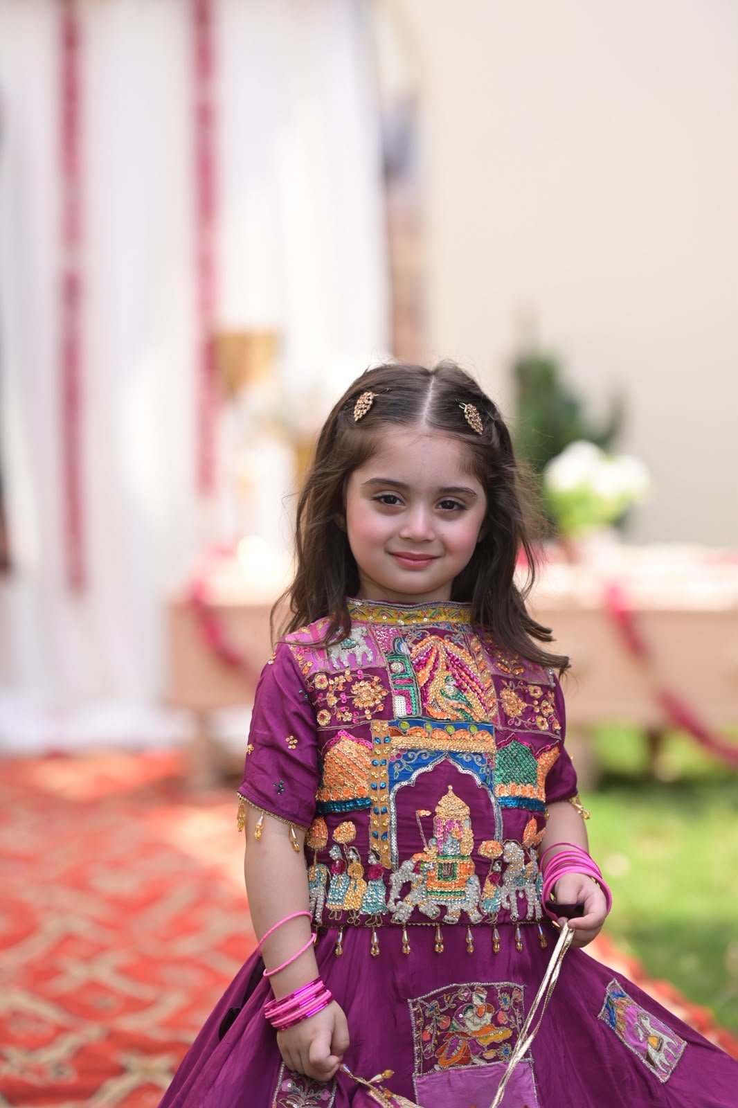 Rang Mehal in Purple