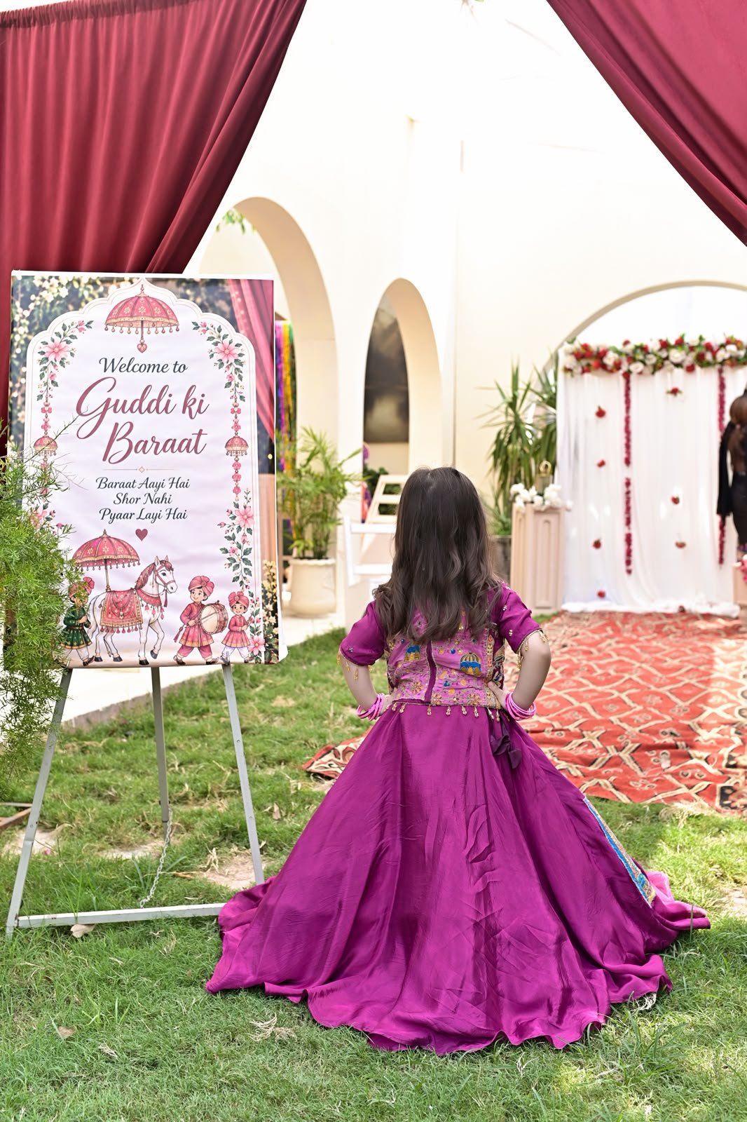 Rang Mehal in Purple