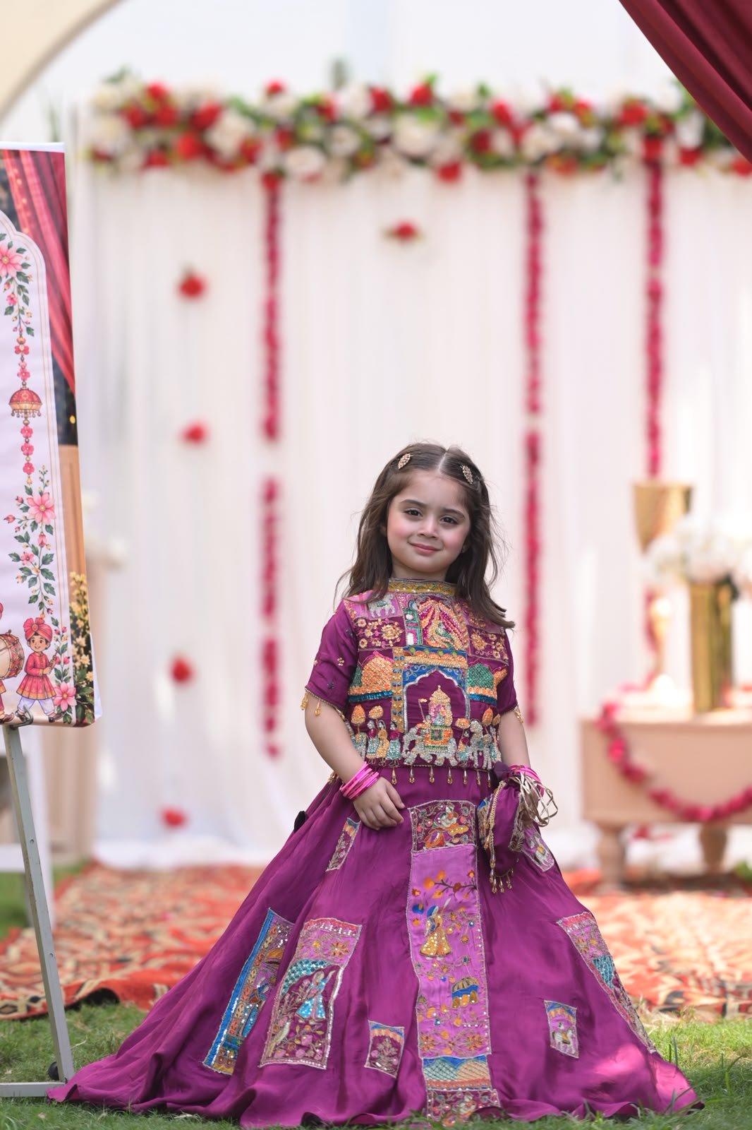 Rang Mehal in Purple